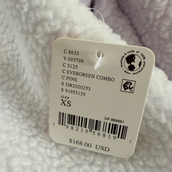 FREE PEOPLE Hit the Slopes Hoodie Evergreen NEW XS - Picture 4 of 8